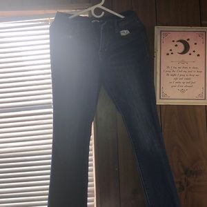 old navy dark blue jeans